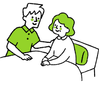 訪問介護スタッフのイラスト