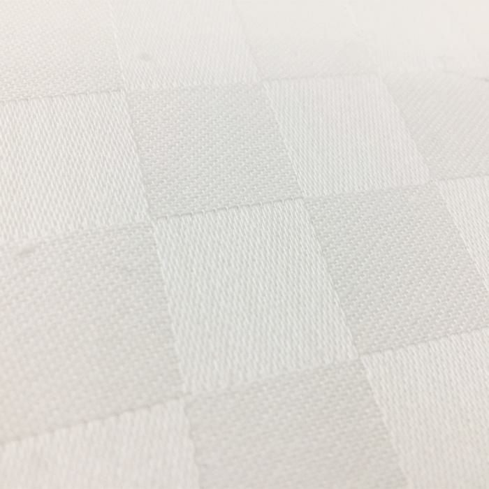 市松柄クロス　白K112　160*160