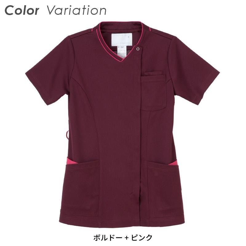 女子スクラブ  介護 医療[RF5087/ナガイレーベン]（S-EL）