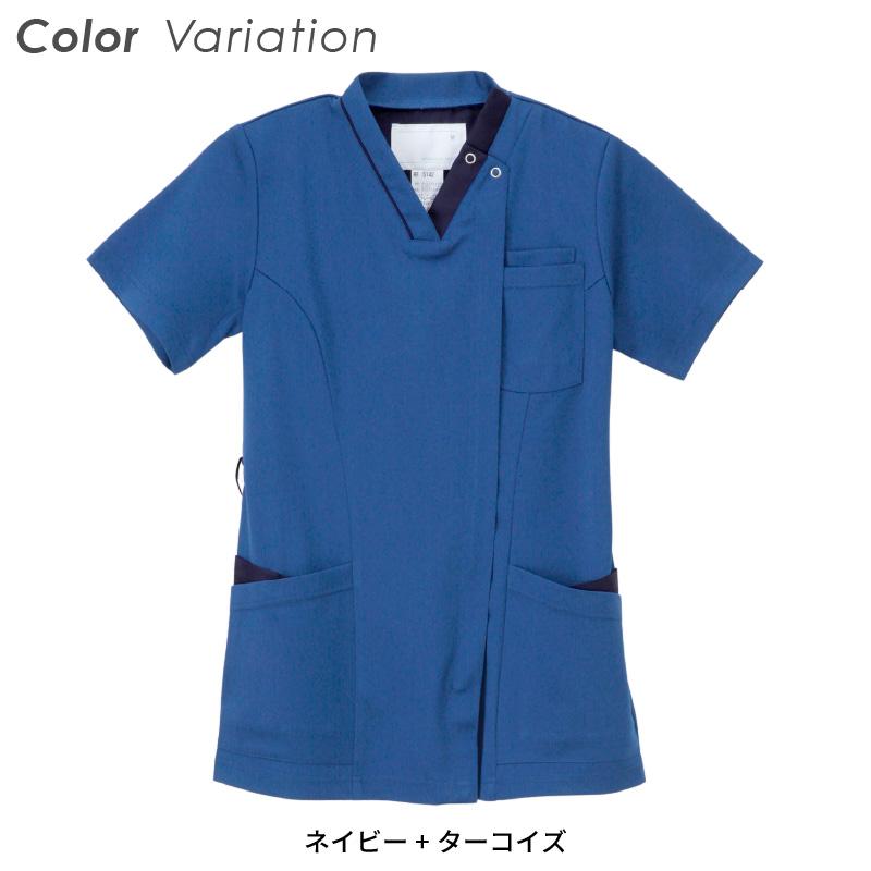 女子スクラブ 介護 医療 [RF5142/ナガイレーベン]（S-EL）