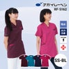 男女兼用スクラブ 介護 医療 プロファンクション[RF5162/ナガイレーベン]（SS-BL）