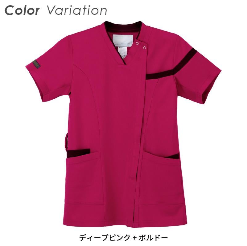 男女兼用スクラブ 介護 医療 プロファンクション[RF5162/ナガイレーベン]（SS-BL）