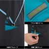 男子スクラブ 介護 医療 プロファンクション[RF5197/ナガイレーベン]（S-BL）