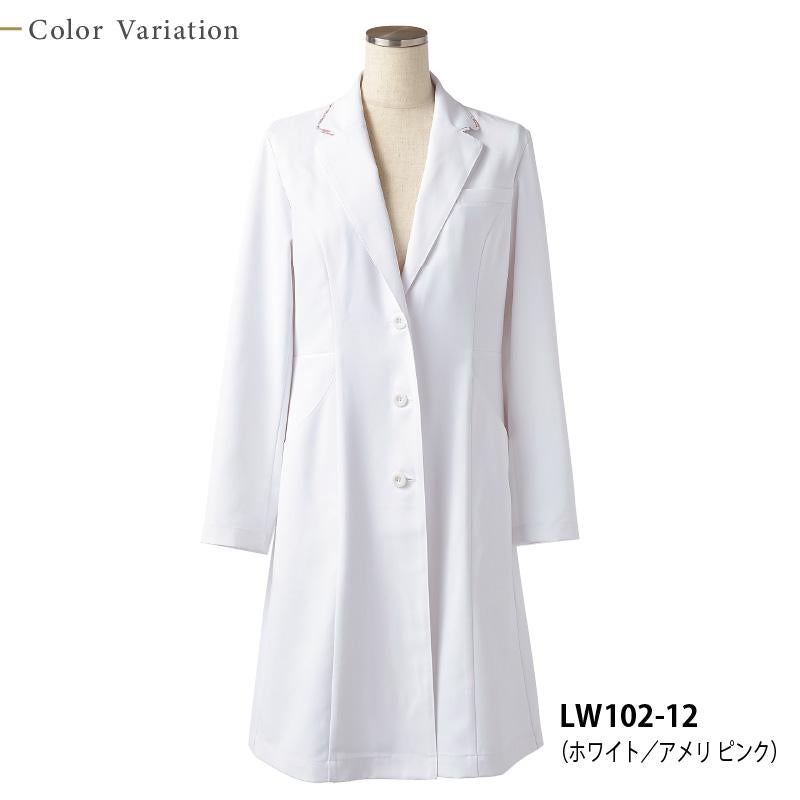ドクターコート（長袖） 女性 S-3L[LW102-12/住商モンブラン×ローラアシュレイ]