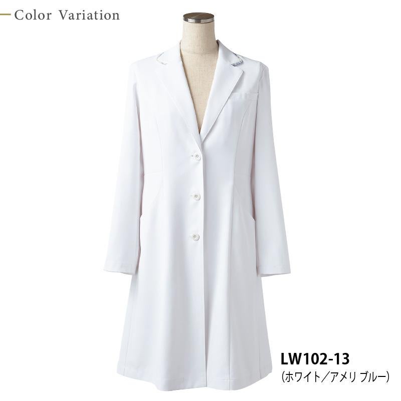 ドクターコート（長袖） 女性 S-3L[LW102-12/住商モンブラン×ローラアシュレイ]