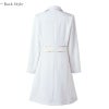 ドクターコート（長袖） 女性 S-3L[LW102-12/住商モンブラン×ローラアシュレイ]