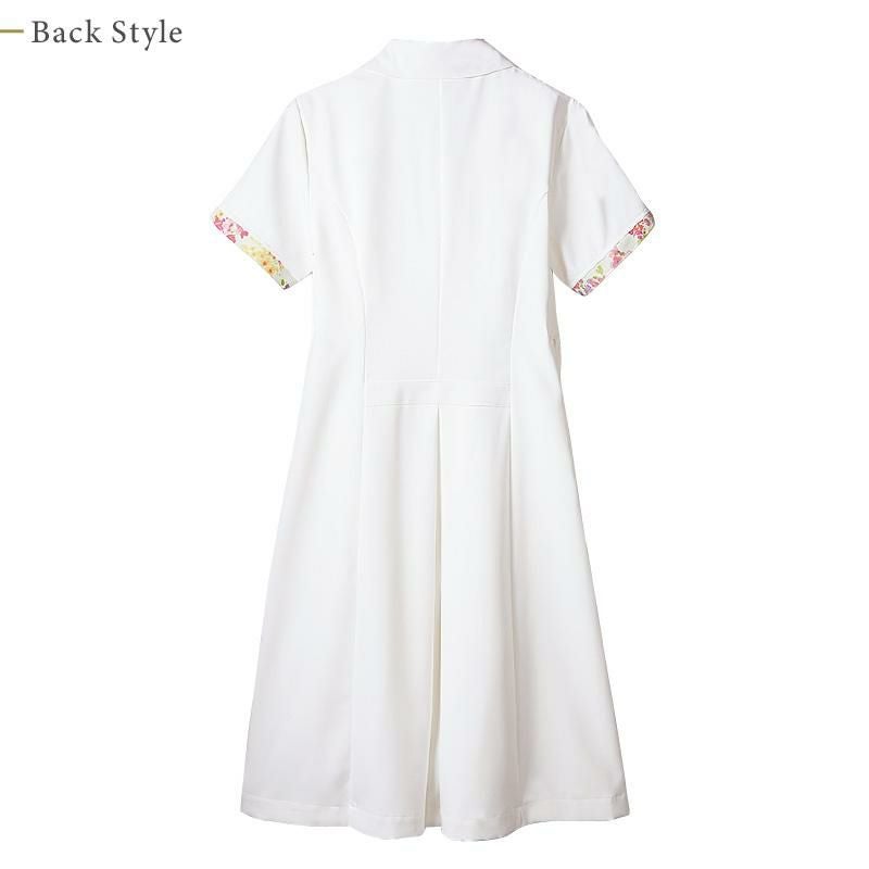 ナースワンピース（半袖） 女性 S-3L[LW401-12/住商モンブラン×ローラ
