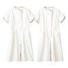 ナースワンピース（半袖） 女性 S-3L[LW402-12/住商モンブラン×ローラアシュレイ]