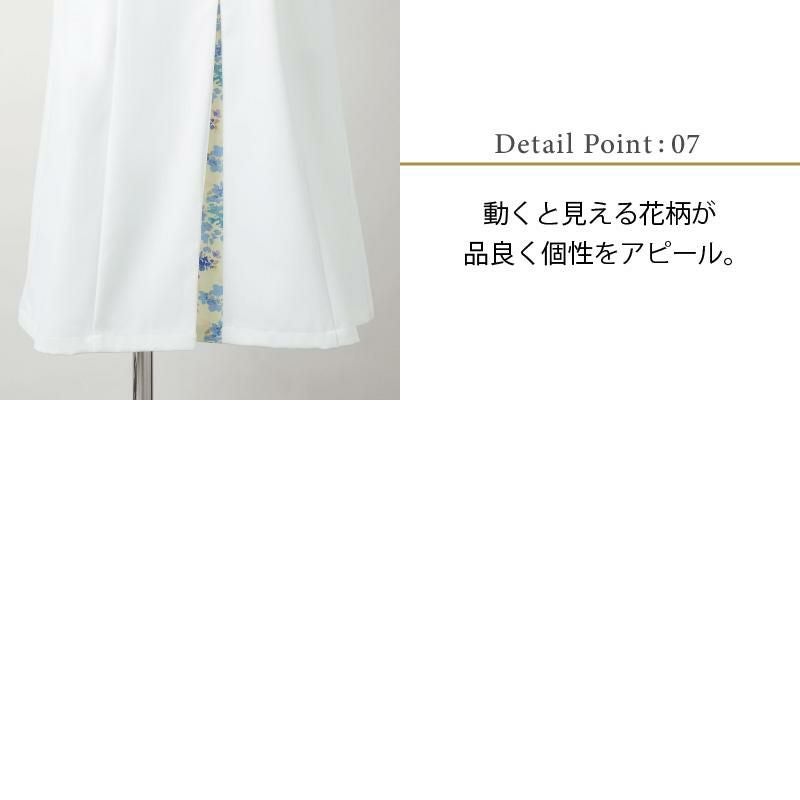 ナースワンピース（半袖） 女性 S-3L[LW402-12/住商モンブラン×ローラアシュレイ]