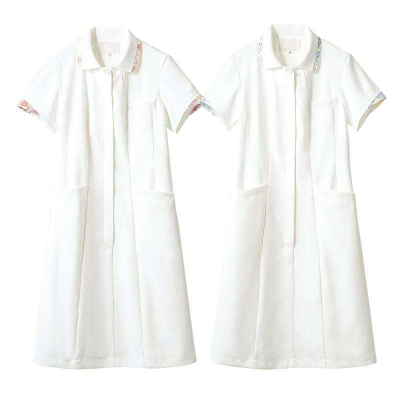 ナースワンピース（半袖） 女性 S-3L[LW403-12/住商モンブラン×ローラアシュレイ]