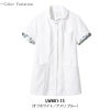 ナースジャケット（半袖） 女性 S-3L[LW801-12/住商モンブラン×ローラアシュレイ]