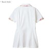 ナースジャケット（半袖） 女性 S-3L[LW803-12/住商モンブラン×ローラアシュレイ]