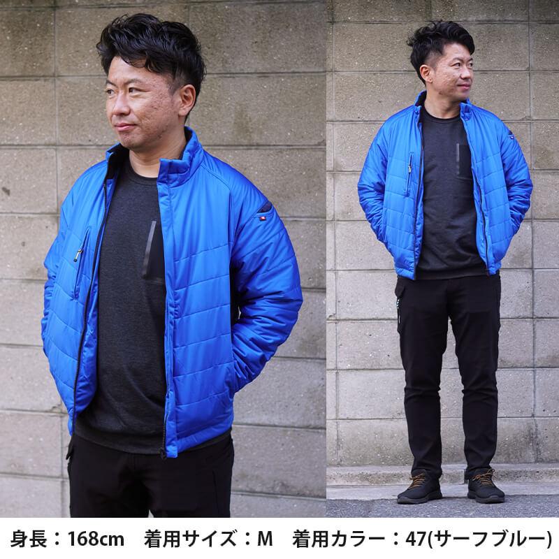 防風ストレッチ軽防寒ブルゾン(ユニセックス) [バートル/7410] SS-5L