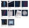 ファン付き作業着 空調風神服 長袖ジャケット(服単品)[ビッグボーン/BK6007]ポリ100％