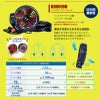 【2020年最新版】ファン付き作業着 空調風神服 長袖ジャケット＋ファン＋バッテリーセット[ビッグボーン/BK6017RD20]