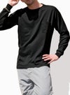 ソフトな肌触りの長袖Ｔシャツ 391095（3L～4L）