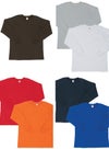 ソフトな肌触りの長袖Ｔシャツ 391095（5L）