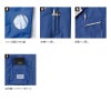 空調風神服 長袖ワークブルゾン(服単品)[サンエス/KU90470]綿ポリ