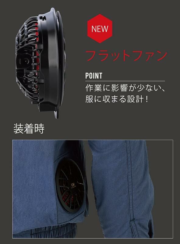 フラットハイパワーファン1個(パーツ)[サンエス/RD9820HS]