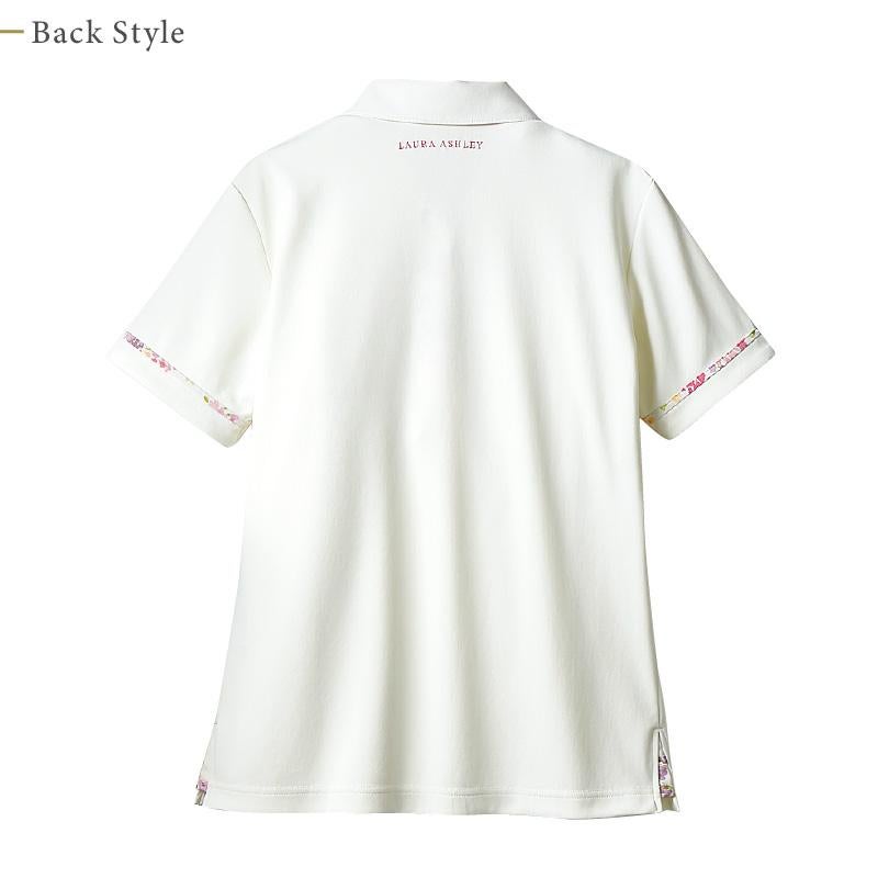 ニットシャツ（半袖） 女性 S-3L[LW203-12/住商モンブラン×ローラアシュレイ]