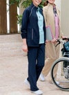介護 ストレートパンツ[児島/6902]吸汗速乾/UVブロック/除電/男女兼用