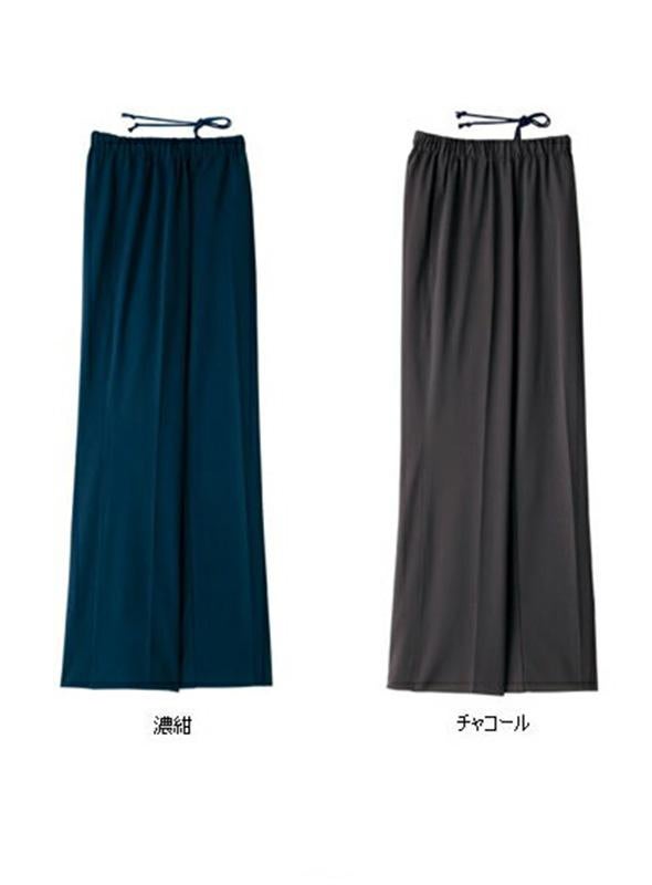 介護 ストレートパンツ[児島/6902]吸汗速乾/UVブロック/除電/男女兼用