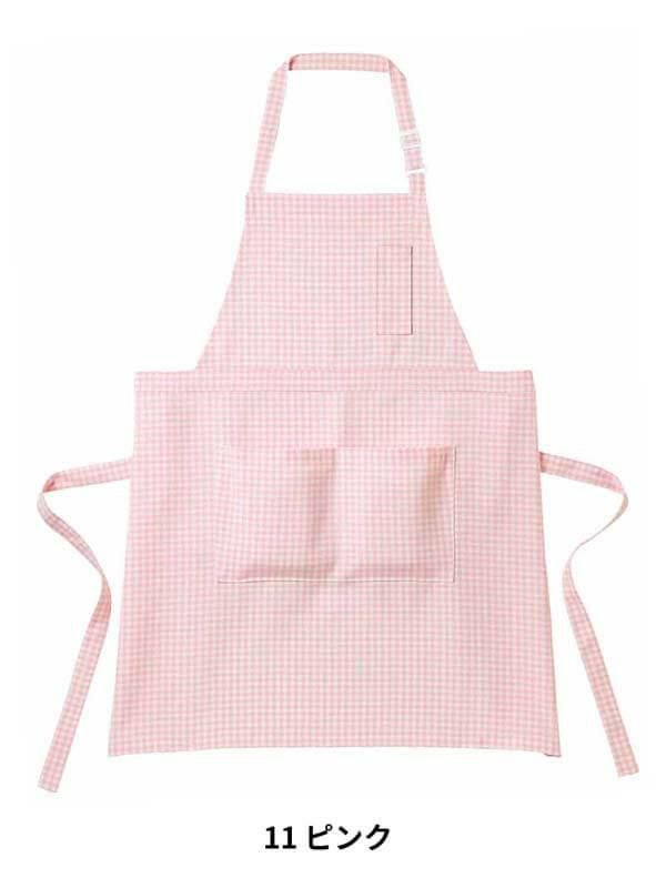 介護 エプロン[トンボ/CR010]男女兼用/撥水/撥油/ストレッチ/無地