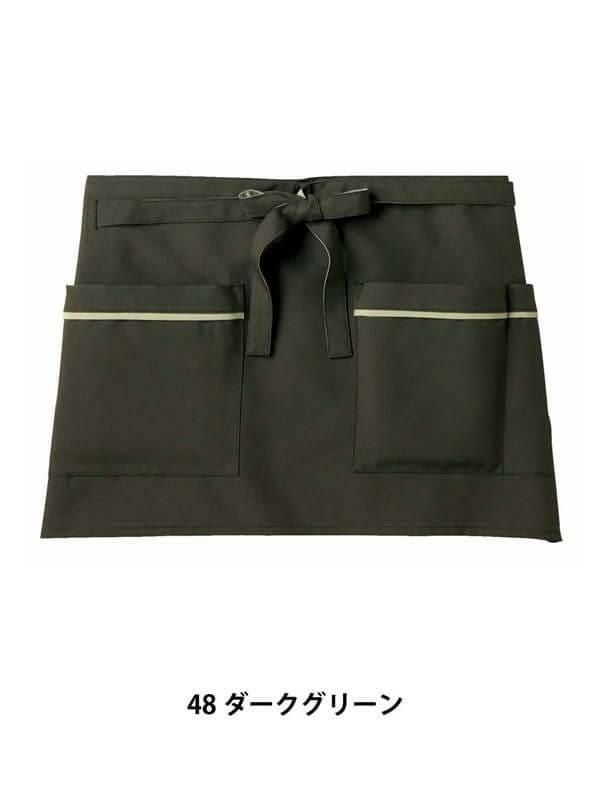 介護 腰巻エプロン[トンボ/CR019]無地/撥水撥油/防汚｜介護