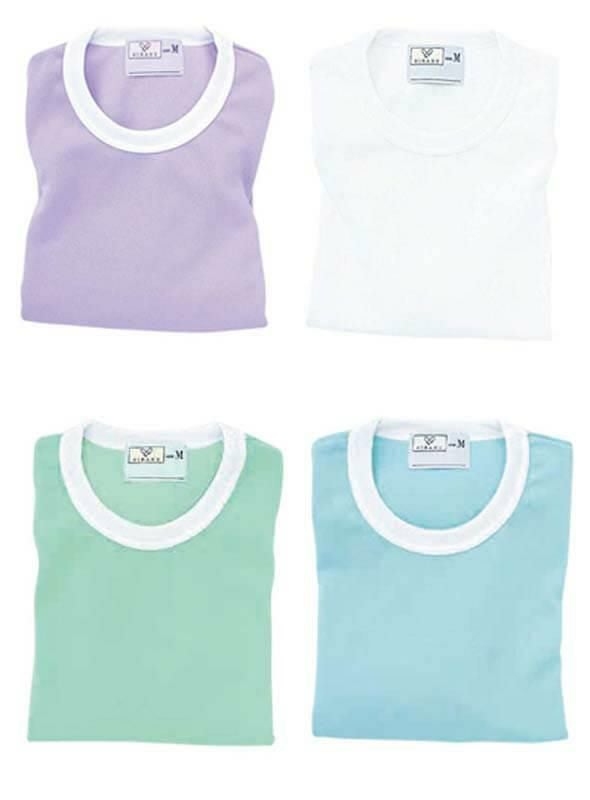 介護 Tシャツ[トンボ/CR055]吸汗速乾/防退色/男女兼用