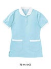 介護 ケアワークシャツ[トンボ/CR057]クレリック/吸汗/レディス