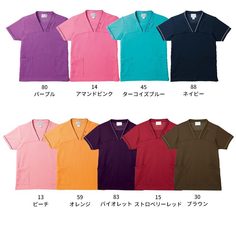 介護 ケアスクラブ キラク・男女兼用（トンボ/CR152）（4L）