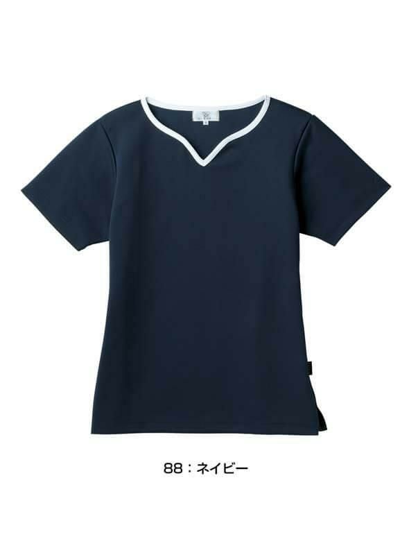 介護 レディス入浴介助用シャツ[トンボ/CR161]撥水/通気性