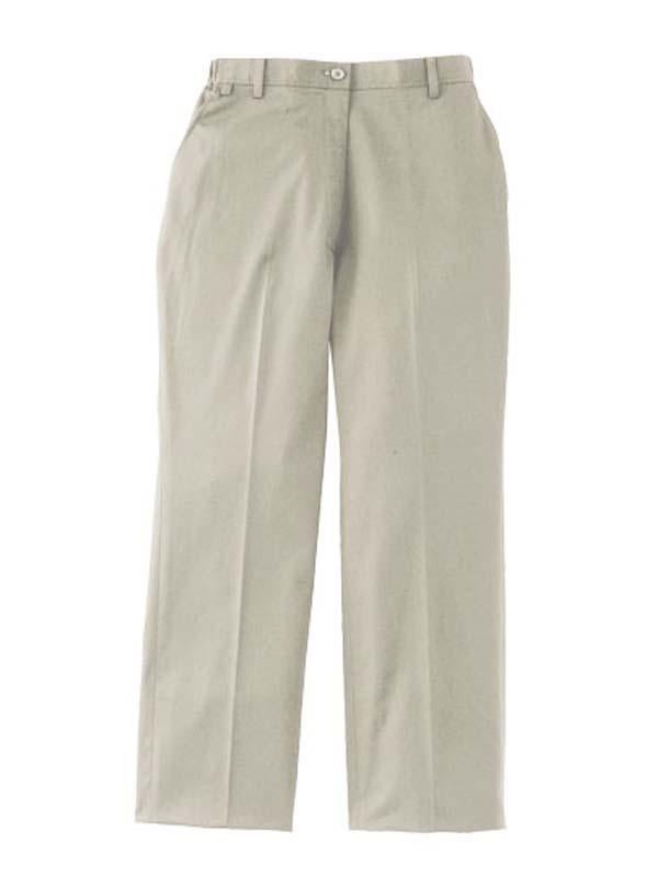 介護 レディスチノパンツ[トンボ/CR547]ストレッチ/制電