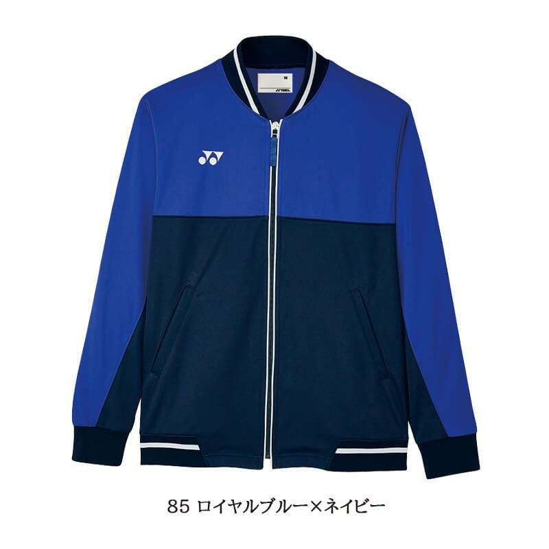 YONEX ブルーフラワーパターンジャケット M ケアワークジャケット[CY101/トンボ/YONEX](SS-3L)｜介護ユニフォーム
