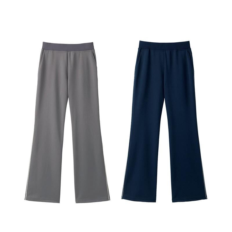 介護 ニットブーツカットパンツ[カーシー/HL-1825]吸汗速乾/ストレッチ/レディス