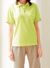 介護 半袖プルオーバー[カーシー/HM-2289]吸汗速乾/防汚/男女兼用