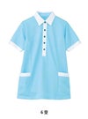 介護 半袖ロングプルオーバー[カーシー/HM2669]男女兼用/吸汗速乾/ストレッチ/防透