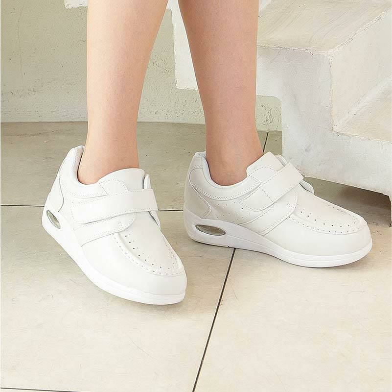 ナースシューズ 白　M3810　疲れにくい 軽い　マリアンヌ