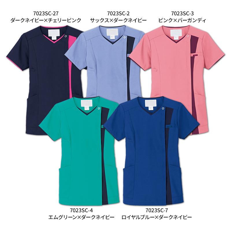 介護 レディ-スジップスクラブ 女性用（フォーク/7023SC）（S-4L