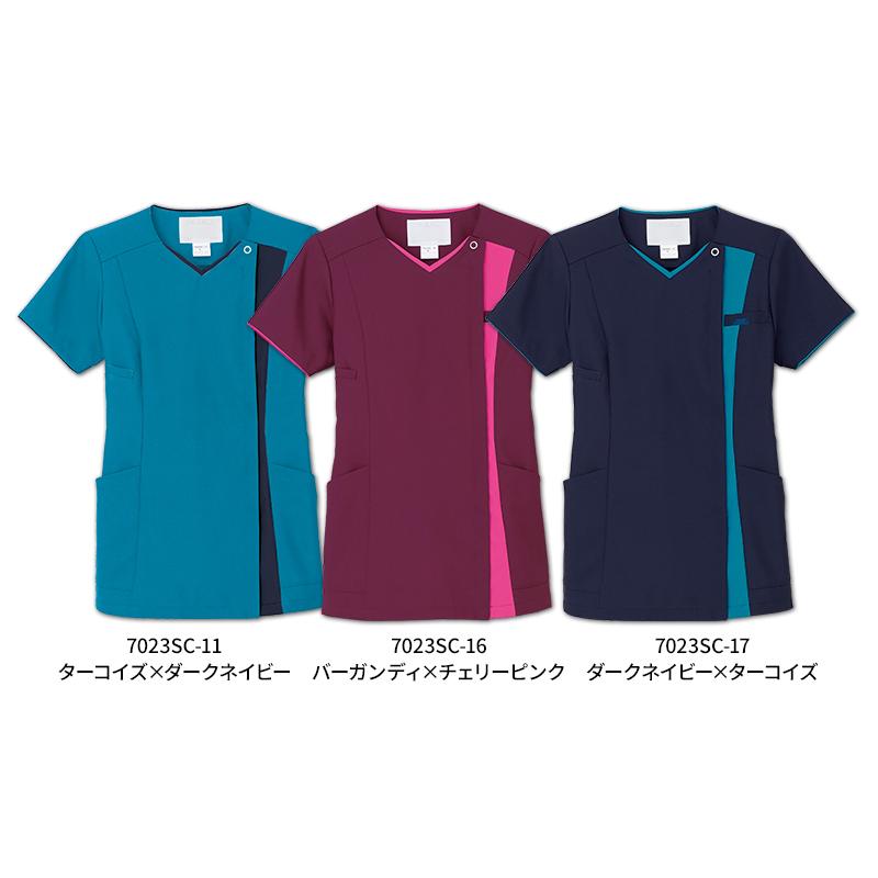 介護　レディ-スジップスクラブ　女性用（フォーク/7023SC）（S-4L）