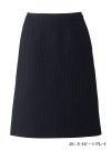 事務服 Aラインスカート[ボンマックス/AS2284]ピンストライプ