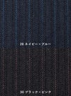 事務服 パンツ[ボンマックス/LP6121]ストライプ/ストレッチ/後ゴム