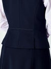 事務服 ベスト[ボンマックス/LV1182]無地/高級感/ストレッチ