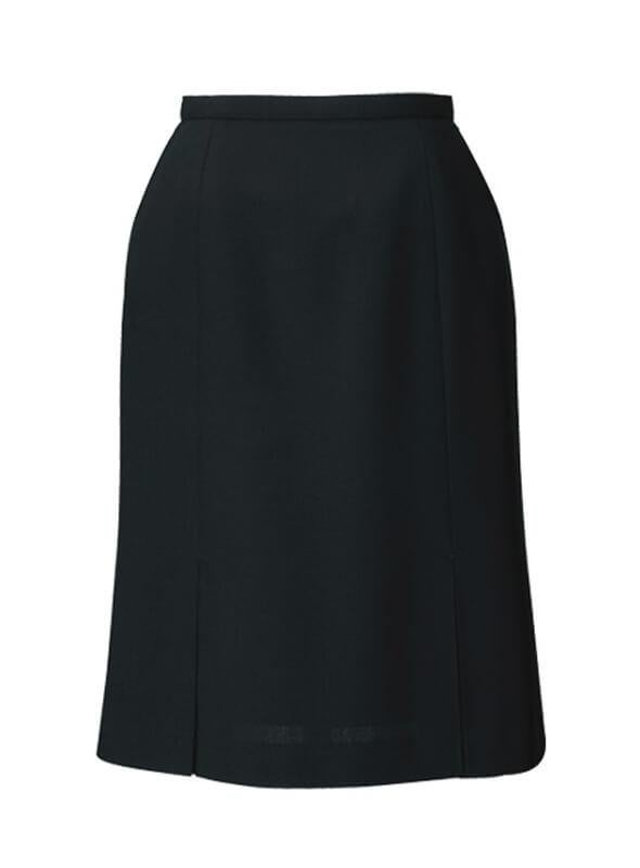 threetimes Eve skirt スカート ブラック S 新品 事務服 プリーツスカート[イスト/SK-313]無地/ストレッチ｜事務服