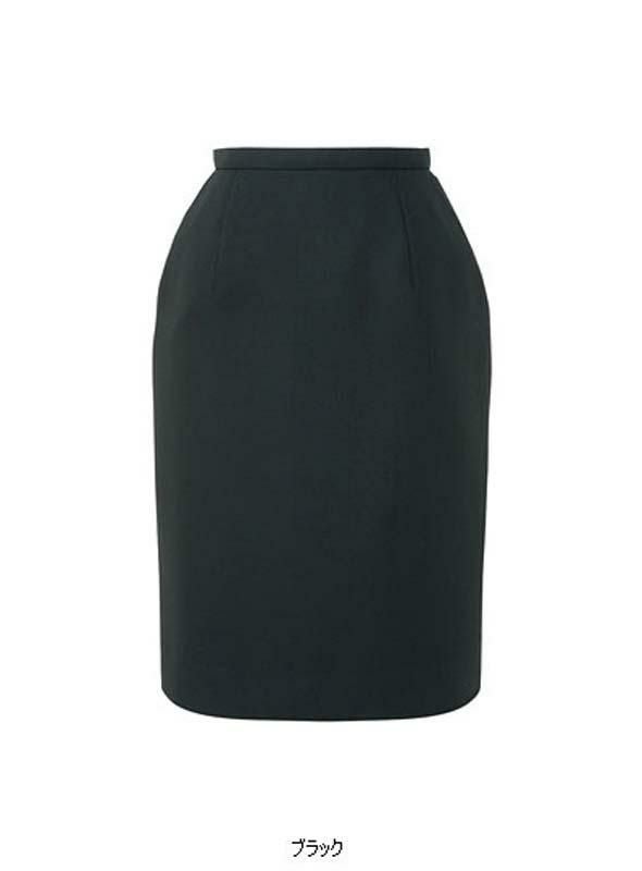 事務服 タイトスカート(レギュラー丈)[チクマ/UF3507]無地