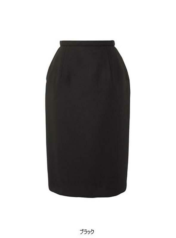 事務服 タイトスカート(セミロング丈)[チクマ/UF3508]無地
