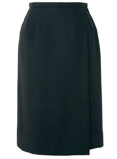 事務服 ラップキュロット[チクマ/UF3509]無地/巻