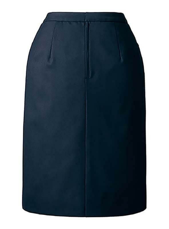 事務服 タイトスカート[チクマ/UF3516]無地/ストレッチ/防シワ