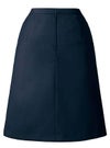 事務服 Aラインスカート[チクマ/UF3517]無地/ストレッチ/防シワ