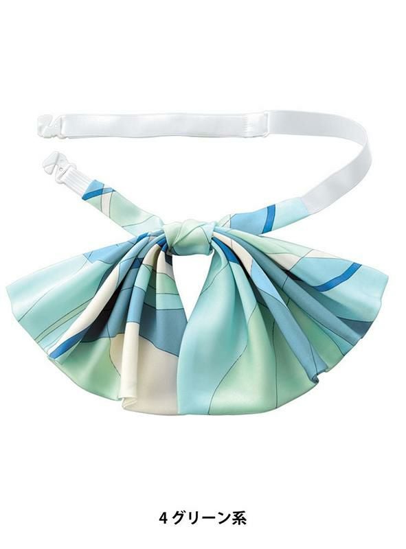 事務服 スカーフタイ[神馬本店/E111]パステル/正面